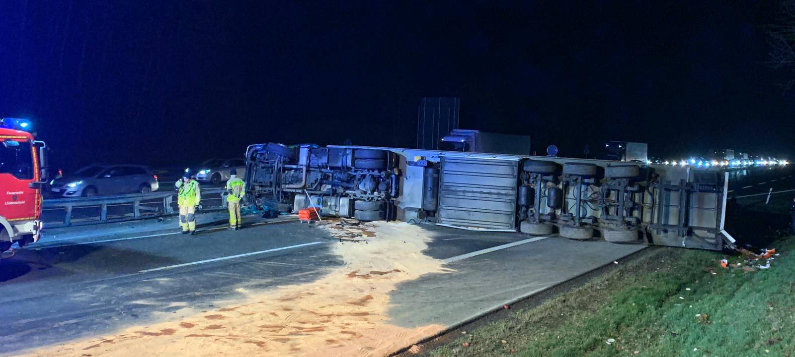 Weiterhin Stau auf A45