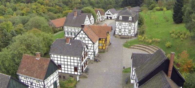 Gastro-Wagen im Freilichtmuseum