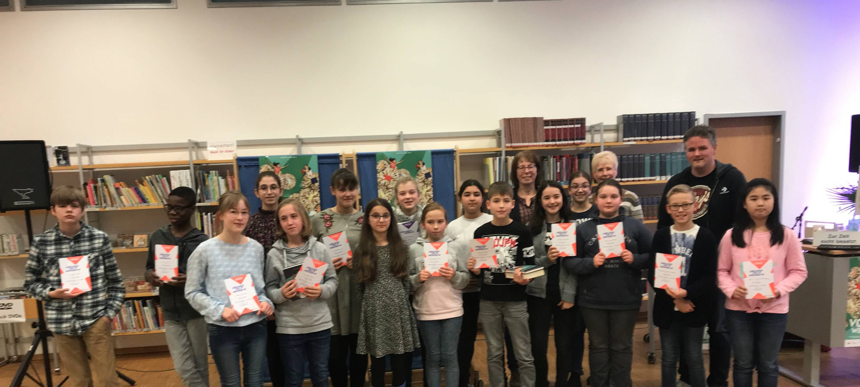 Vorlesewettbewerb der Sechstklässler