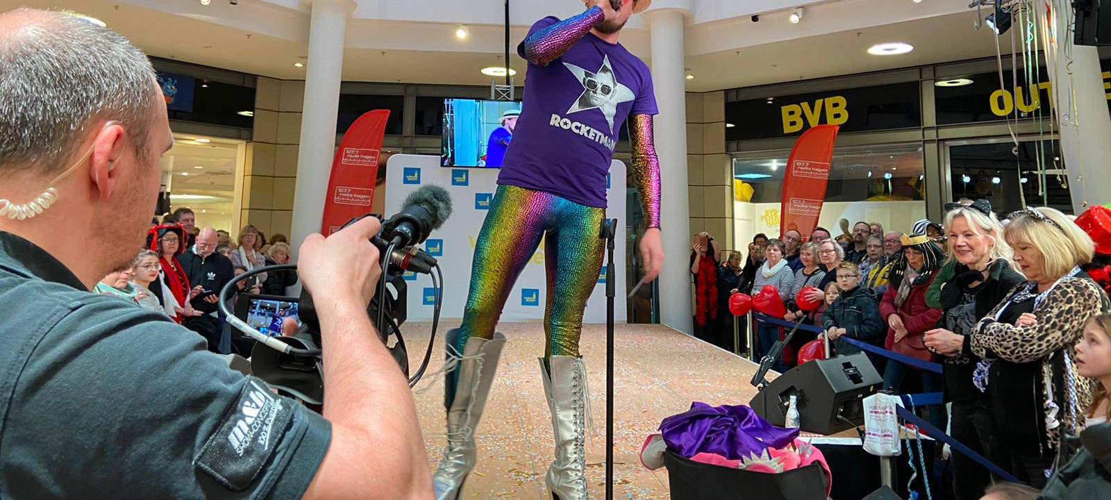 Fummellauf in der Volmegalerie