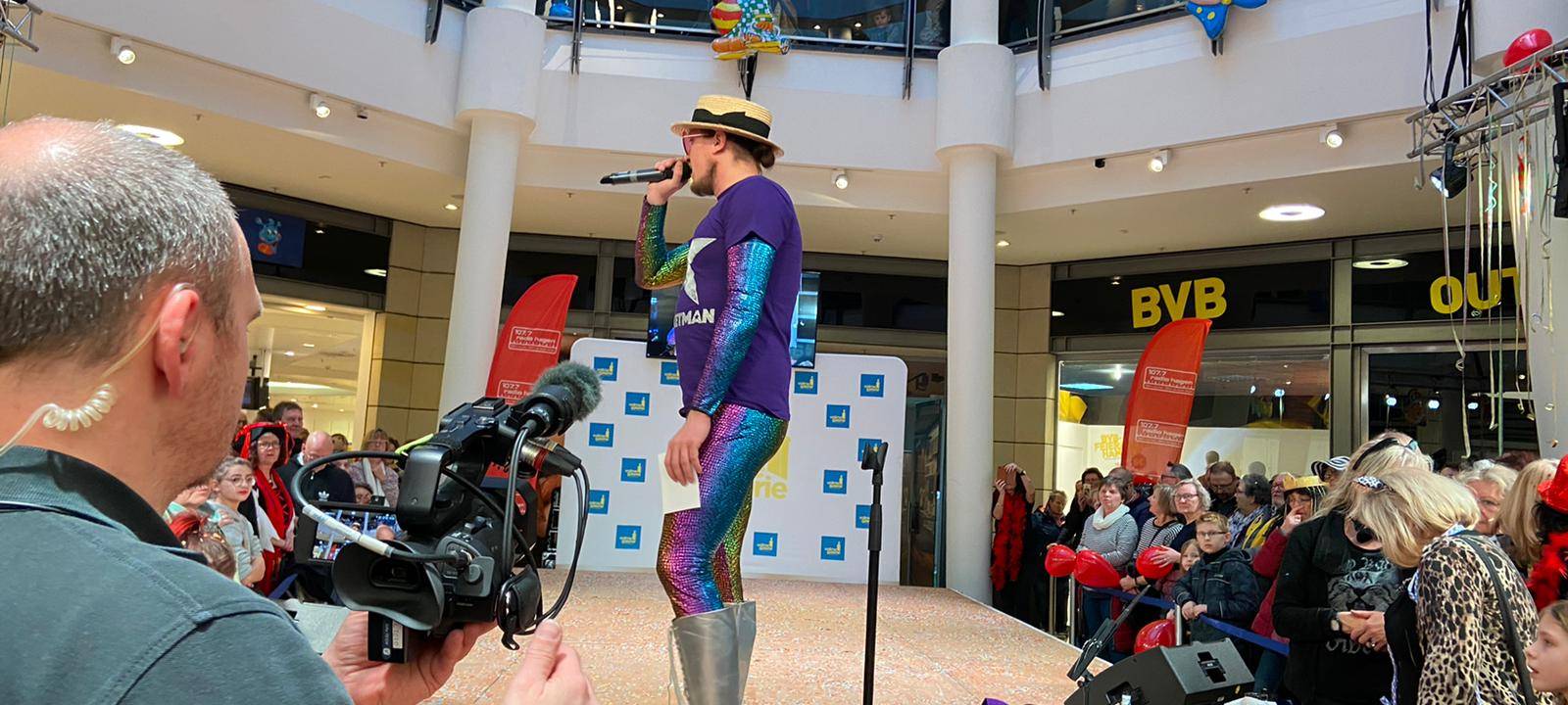 Fummellauf in der Volmegalerie