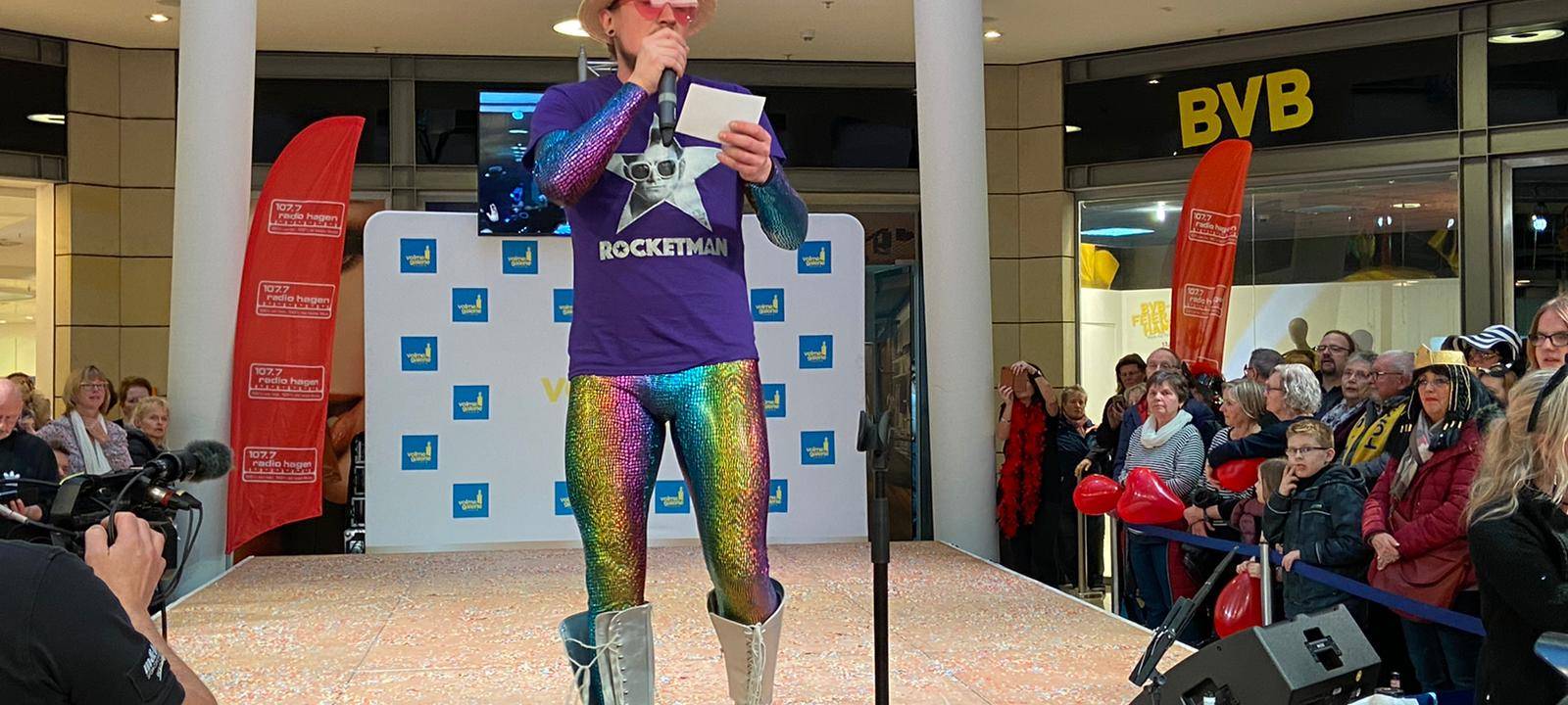 Fummellauf in der Volmegalerie