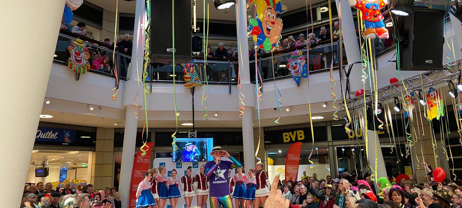 Fummellauf in der Volmegalerie