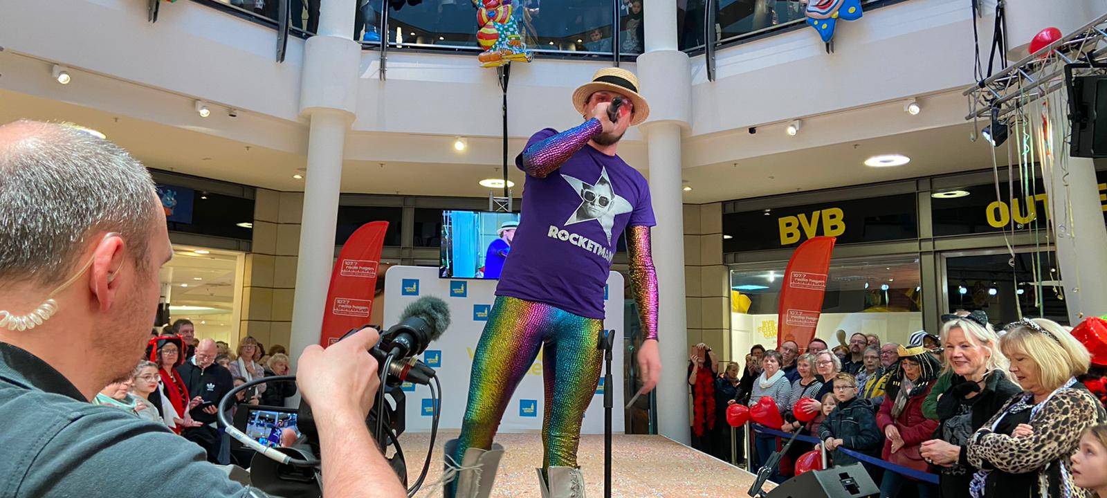 Fummellauf in der Volmegalerie