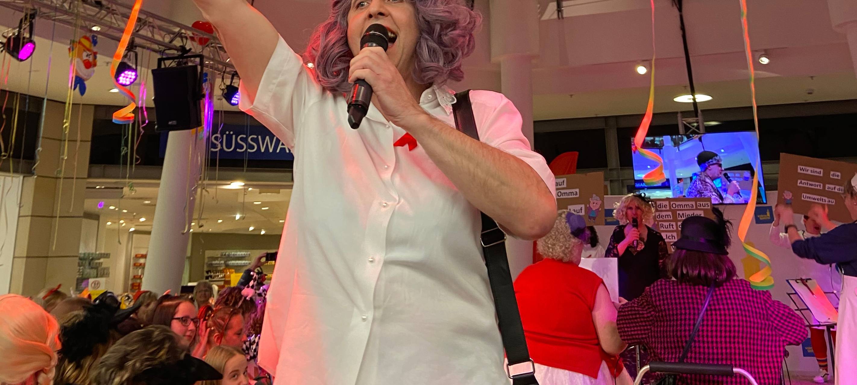 Fummellauf in der Volmegalerie