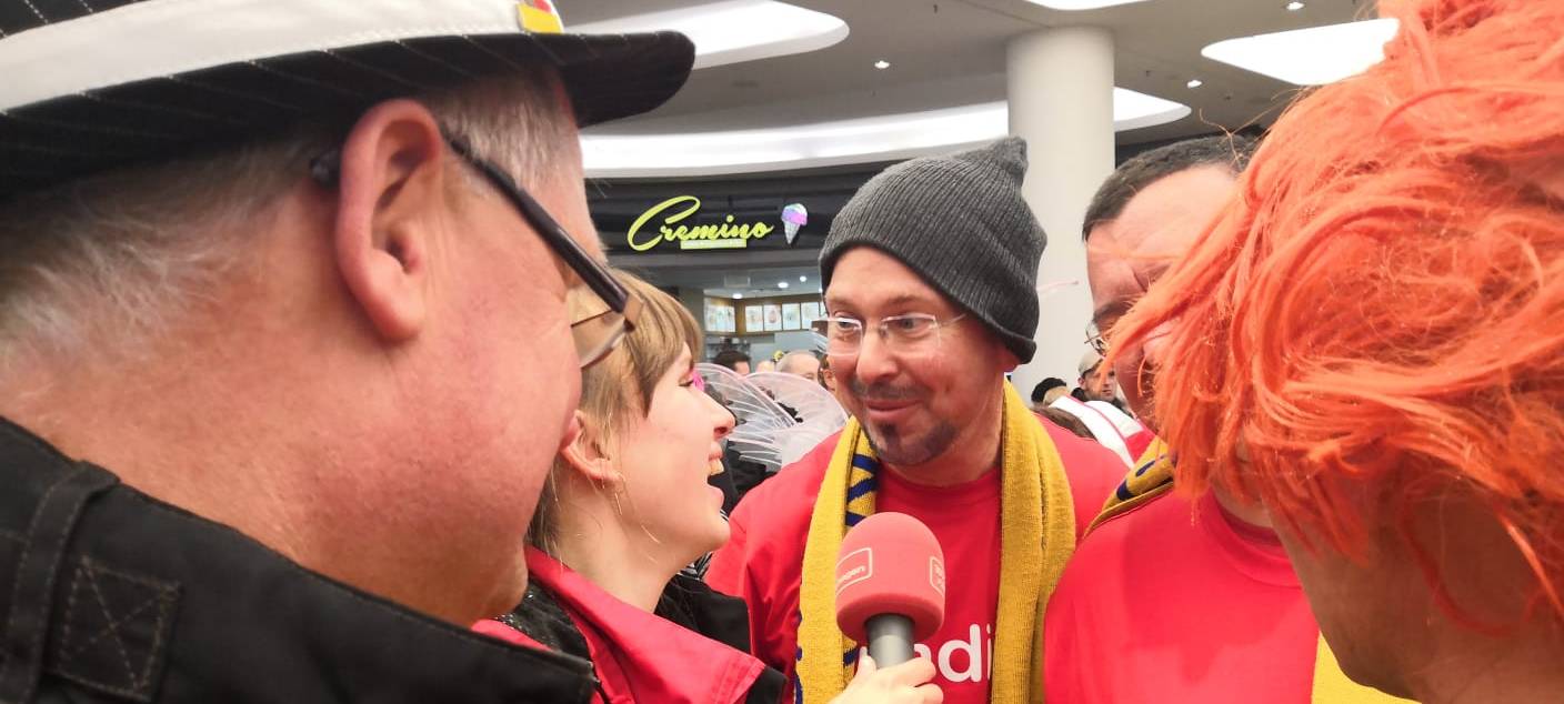 Fummellauf in der Volmegalerie