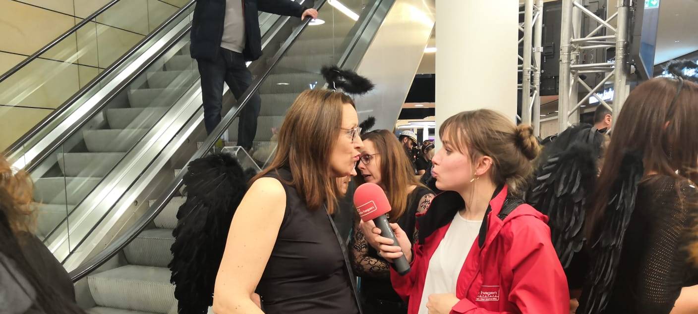 Fummellauf in der Volmegalerie