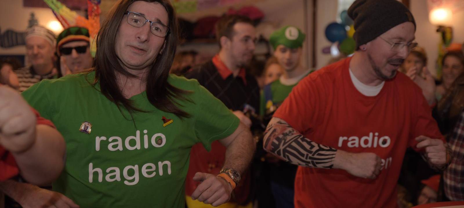 Radio Hagen als Motto beim Karnevalsverein „Borringo Für Lau“
