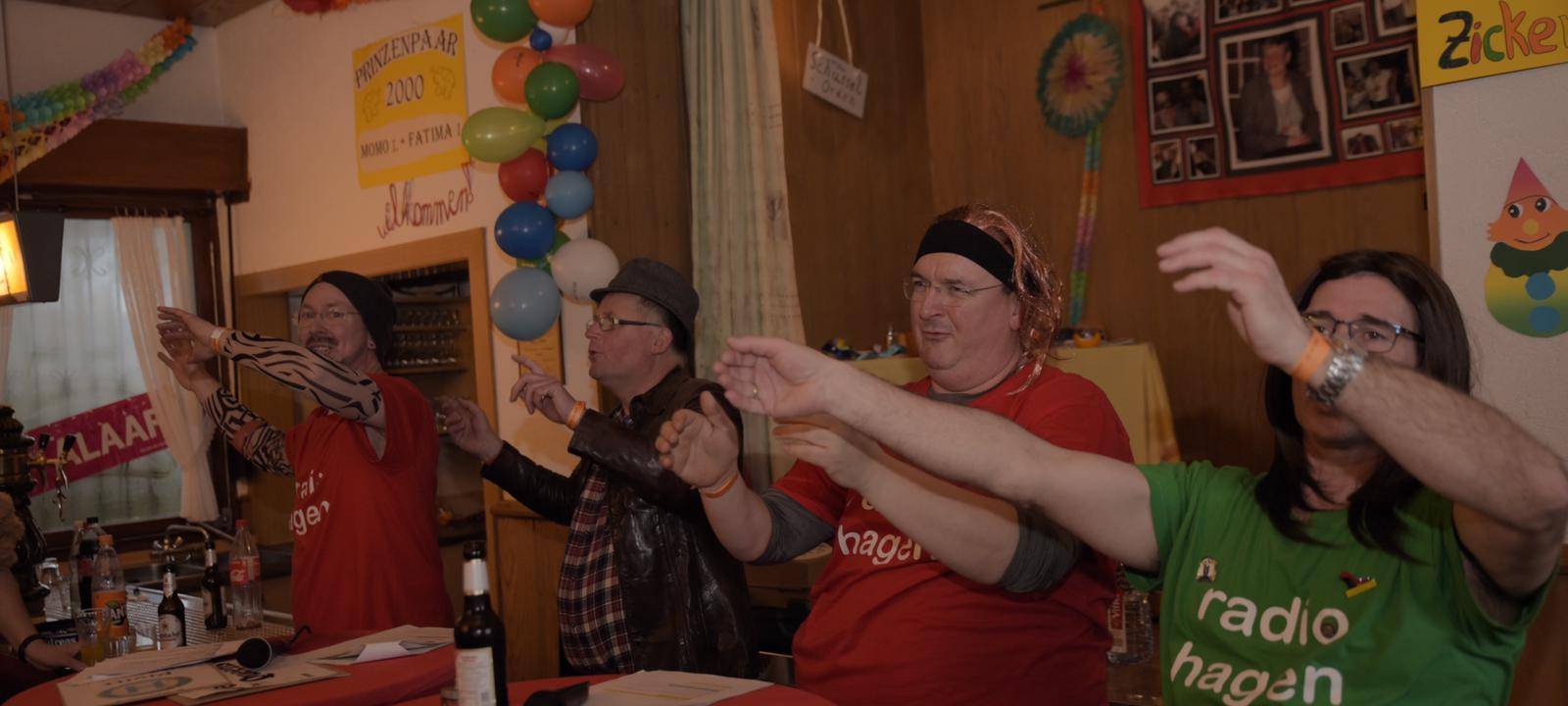 Radio Hagen als Motto beim Karnevalsverein „Borringo Für Lau“