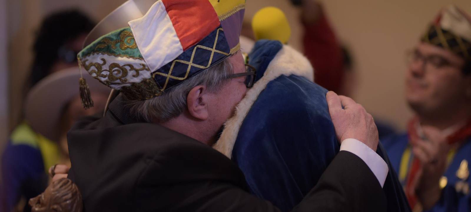 Schlüsselübergabe im Boeler-Amtshaus