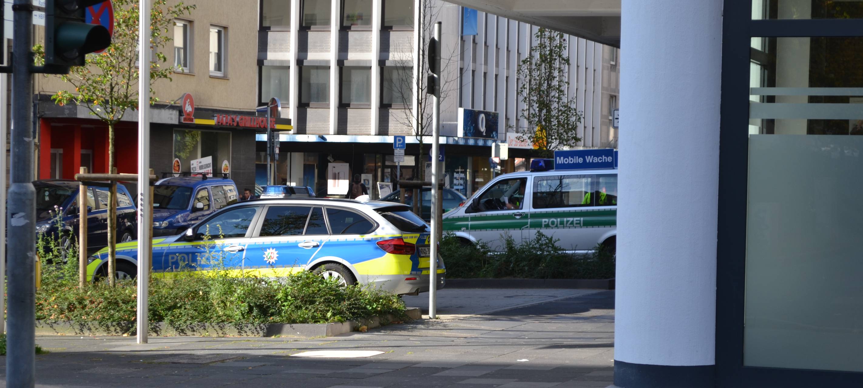 Politessen bedrängt