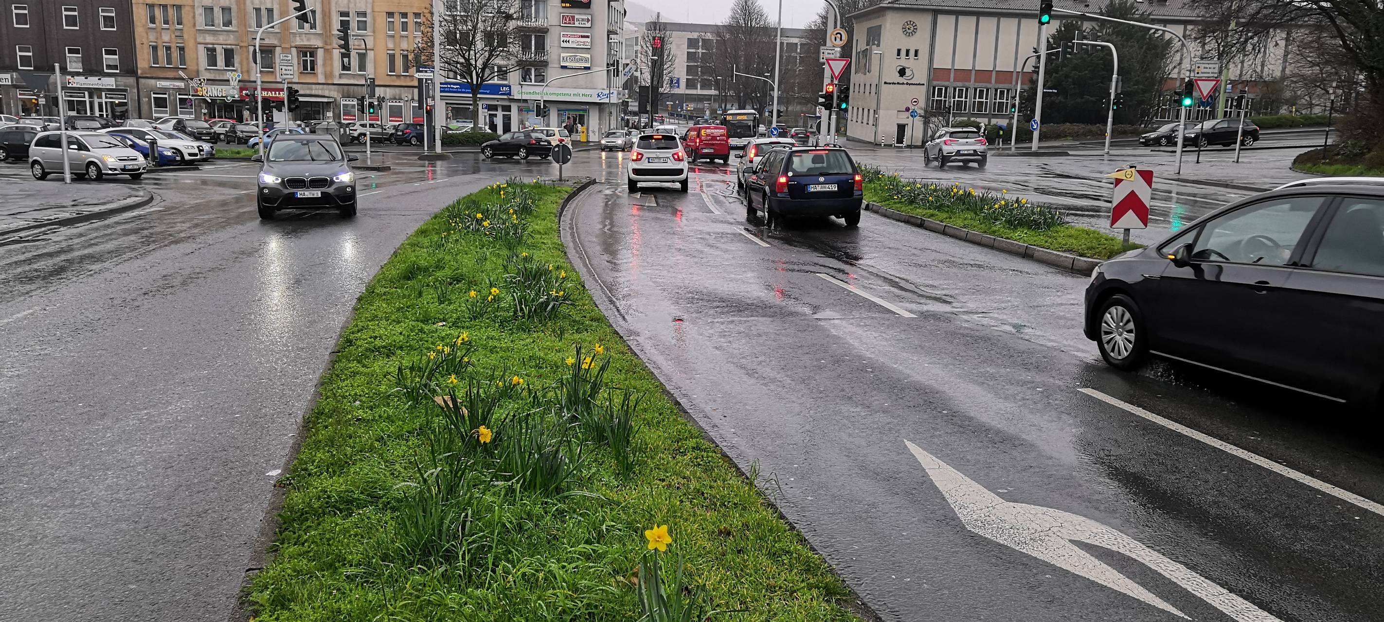 Bauarbeiten an Heinitzstraße
