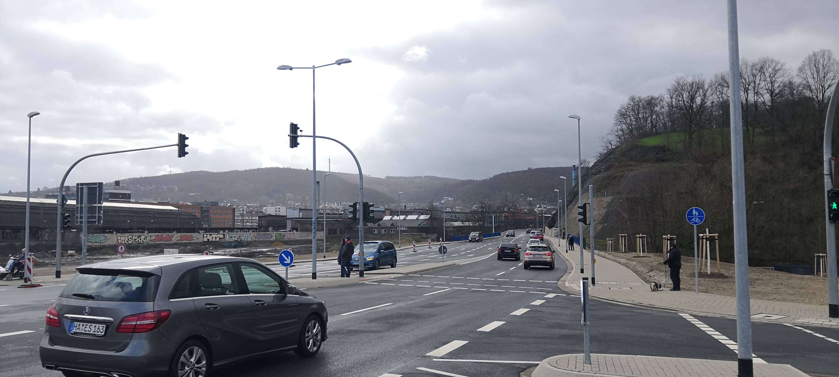 Bahnhofshinterfahrung ist eröffnet