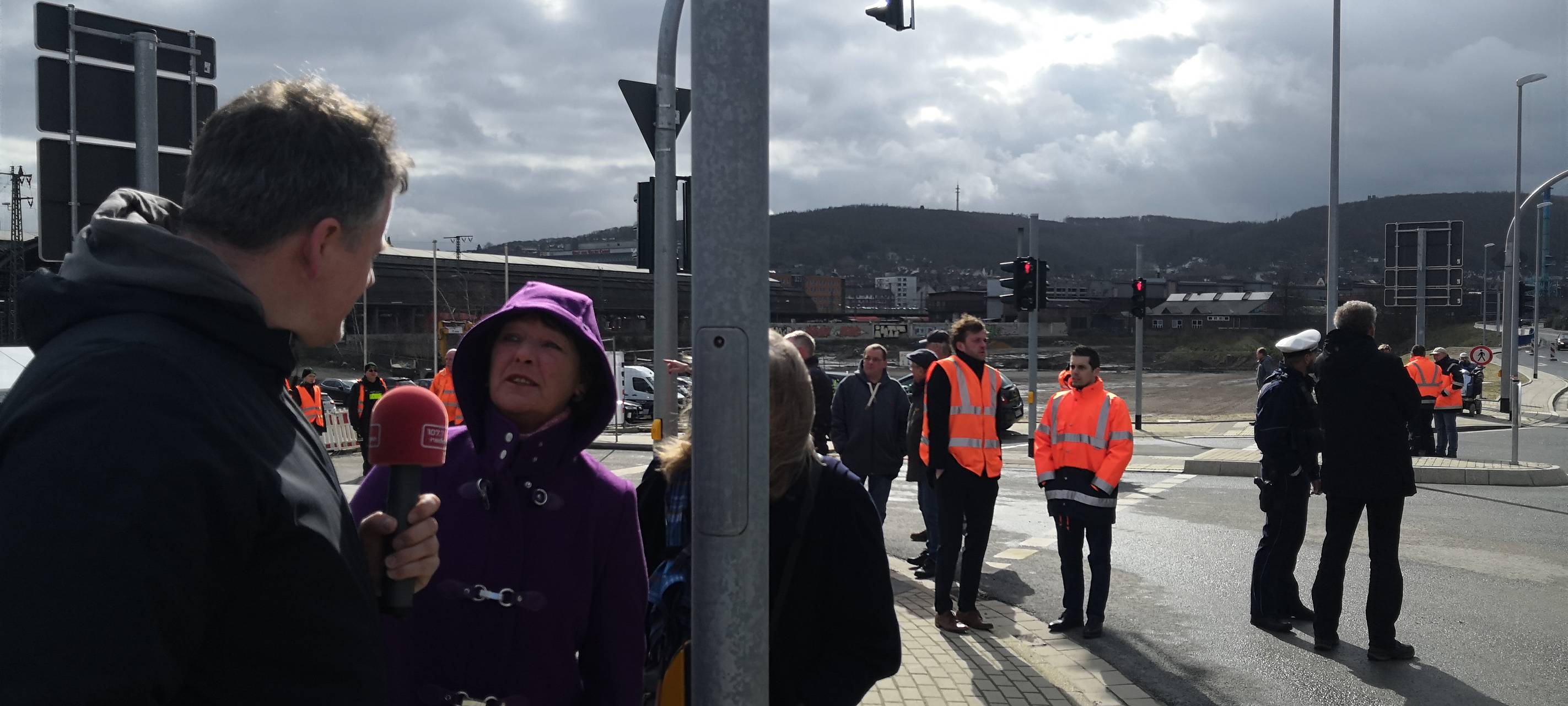 Bahnhofshinterfahrung ist eröffnet