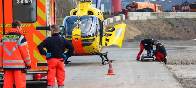 Unfall am Güterbahnhof