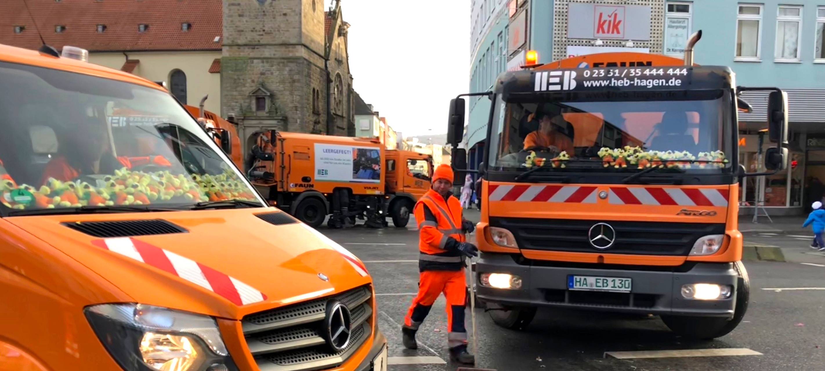 Restmüll wird normal geleert