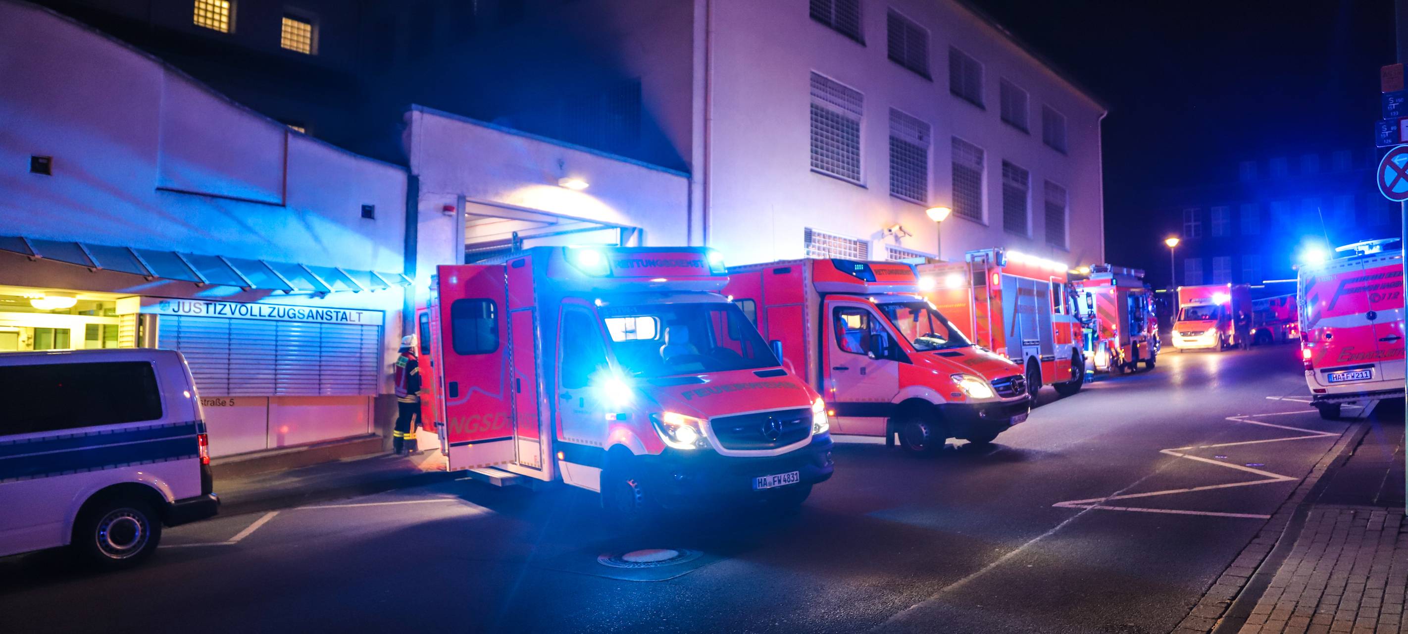 Brand in der JVA Hagen