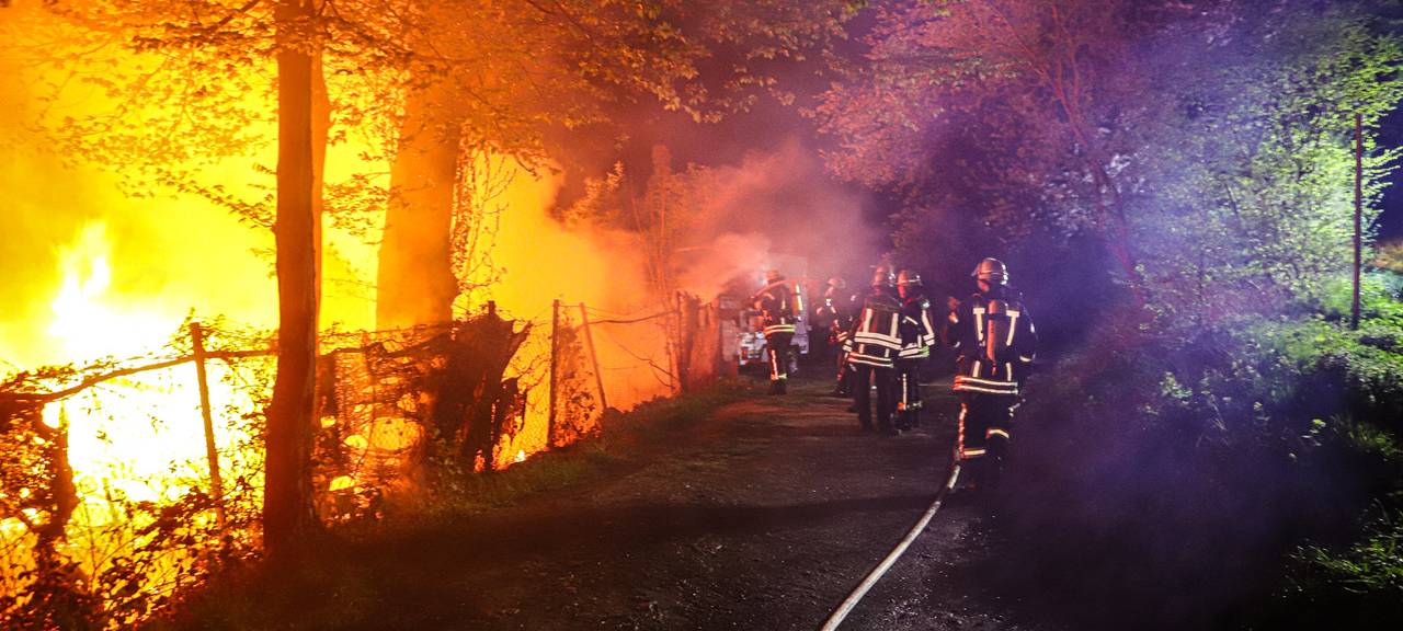 Feuer in Haspe