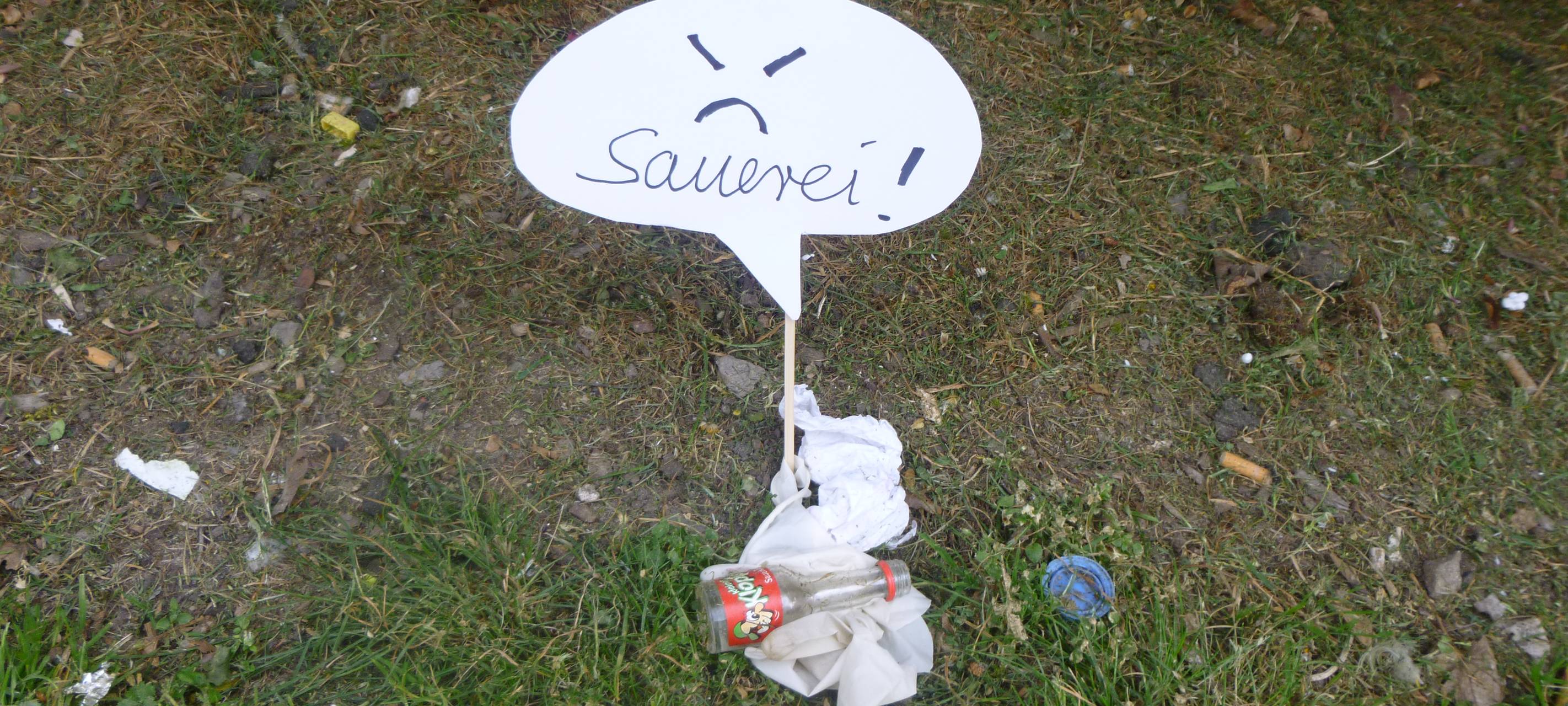 Kleine Müll-Aktion