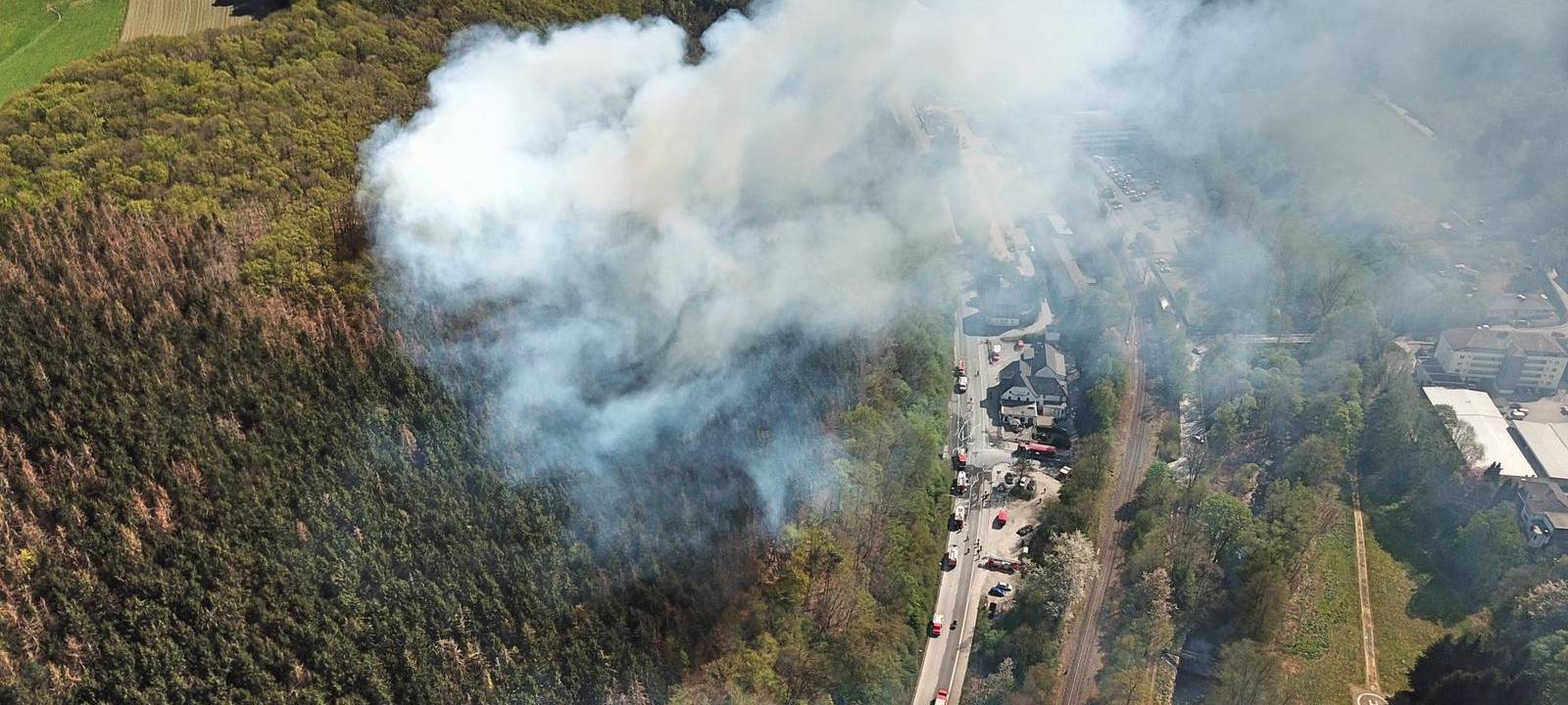 Verheerender Waldbrand im Hagener Süden