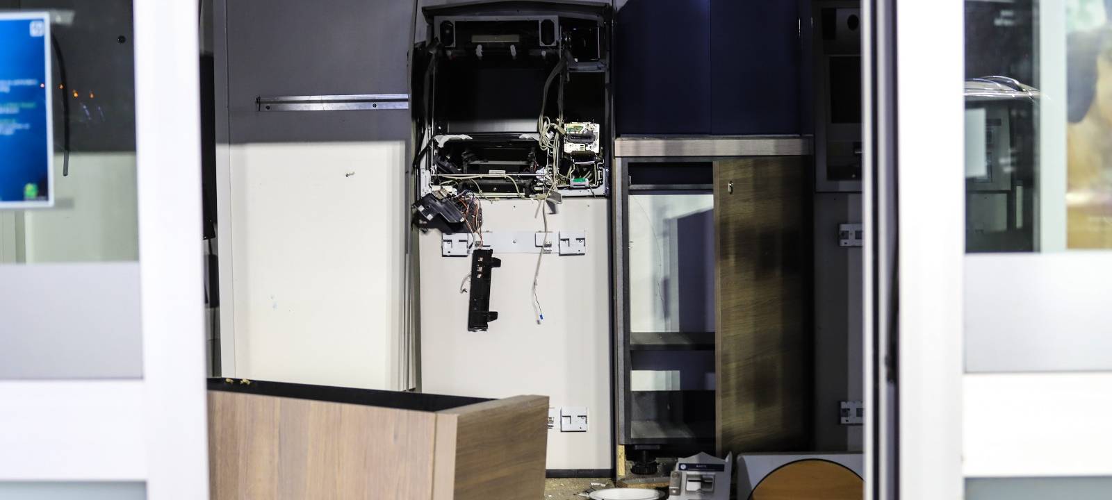 Geldautomat gesprengt