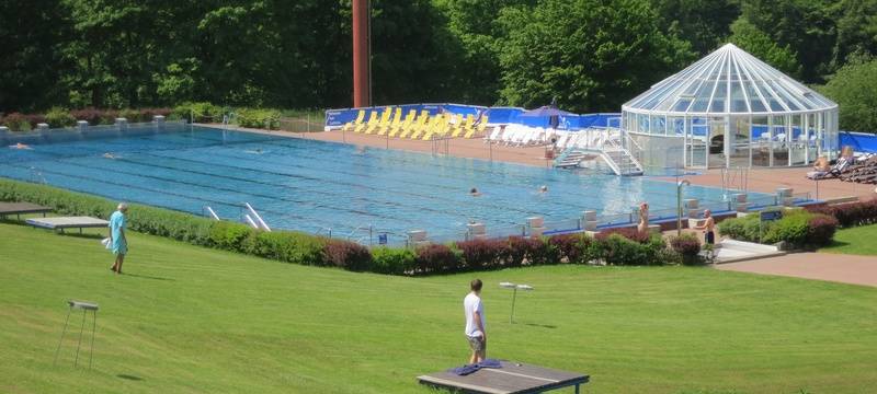 Freibad Hestert öffnet