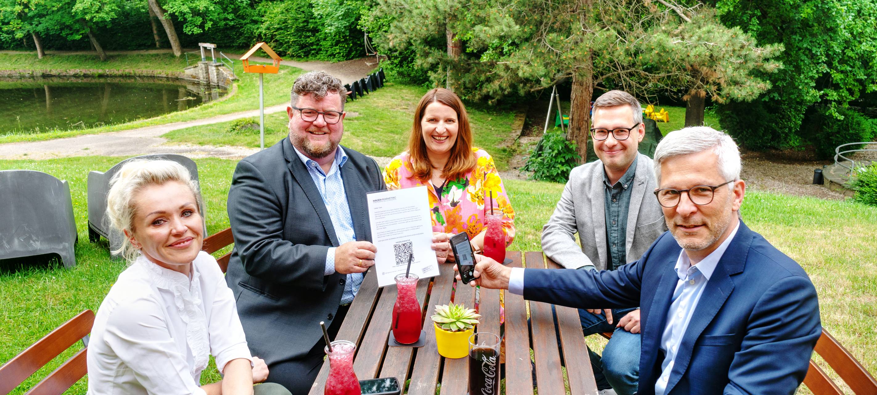 QR-Code bei Restaurantbesuch