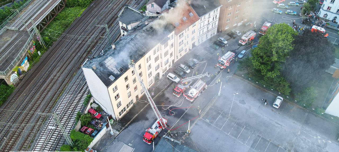 Feuer in Wehringhausen