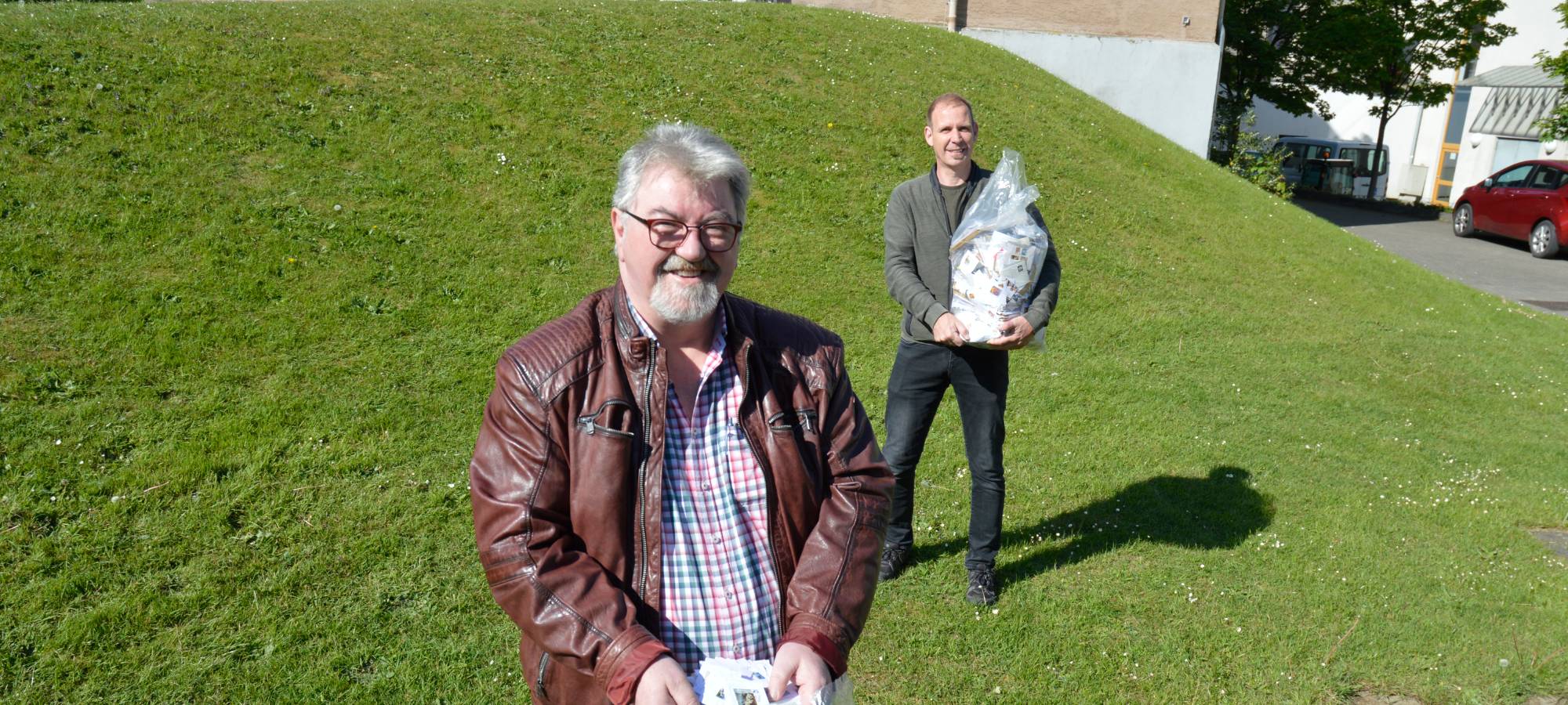 Ein Zentner Briefmarken für Evangelische Stiftung Volmarstein