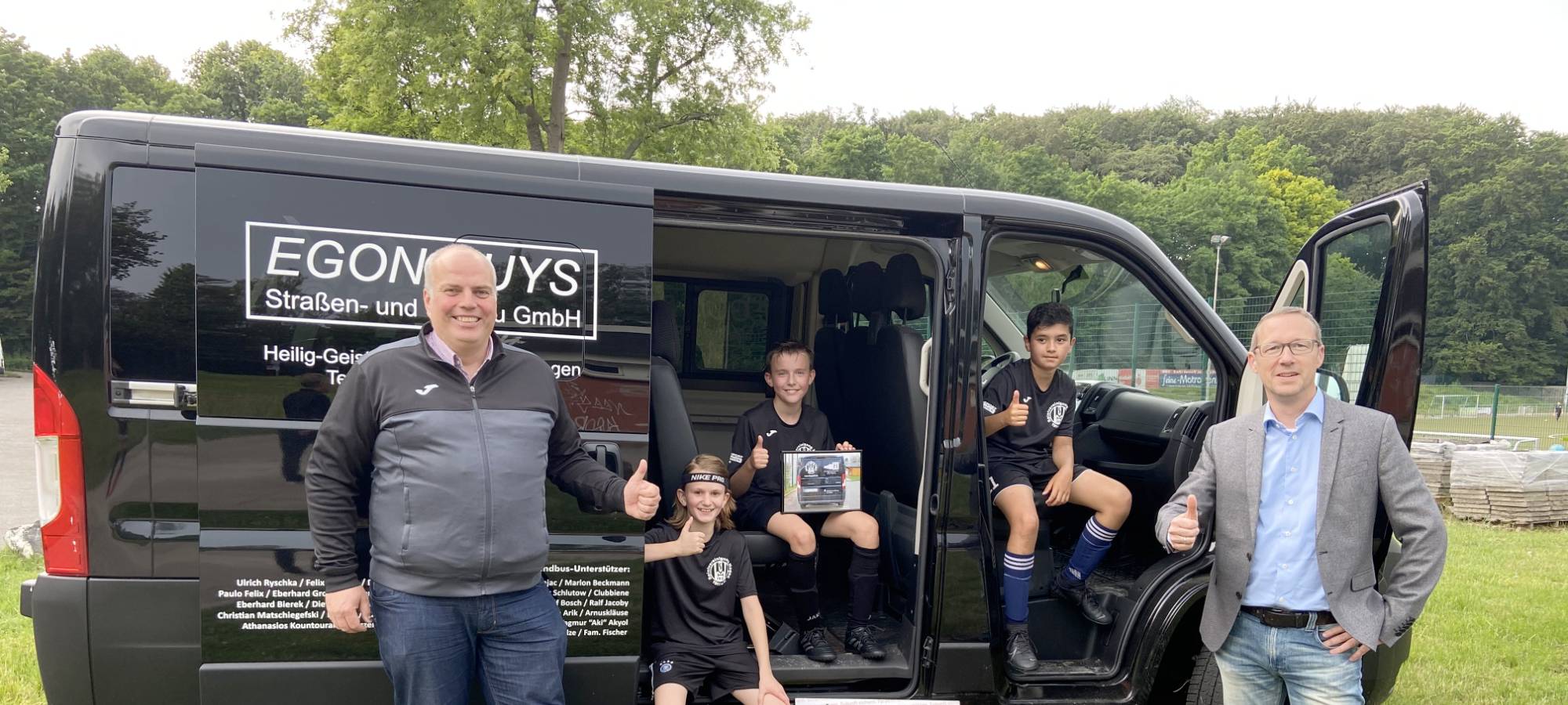 5 000 Euro für neuen Mannschaftsbus bei Hagen 11