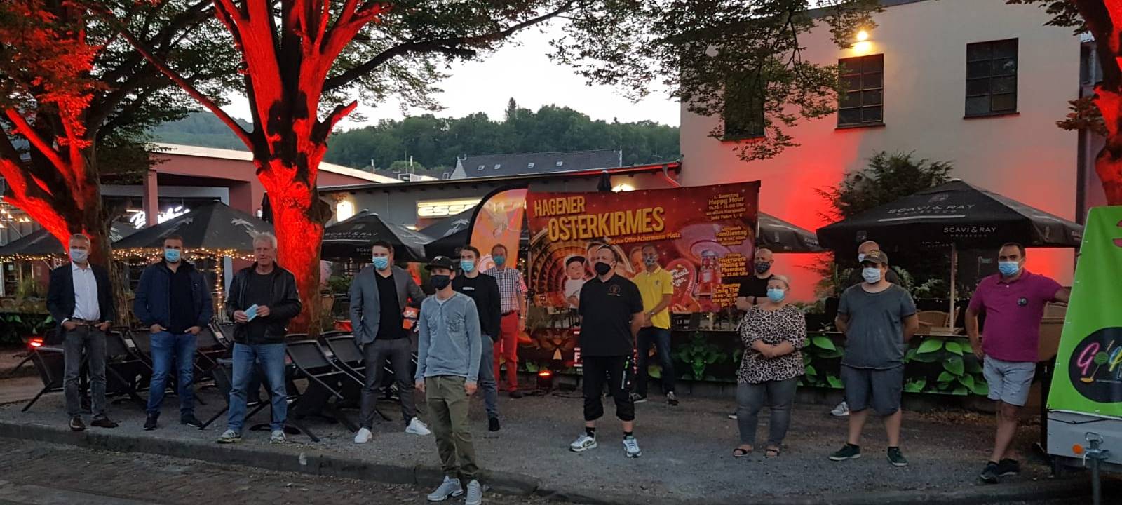 Night of light auch in Hagen