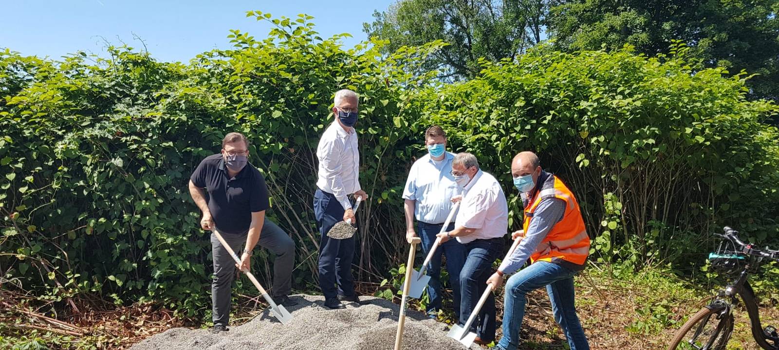 Neue Brücke in Hengstey