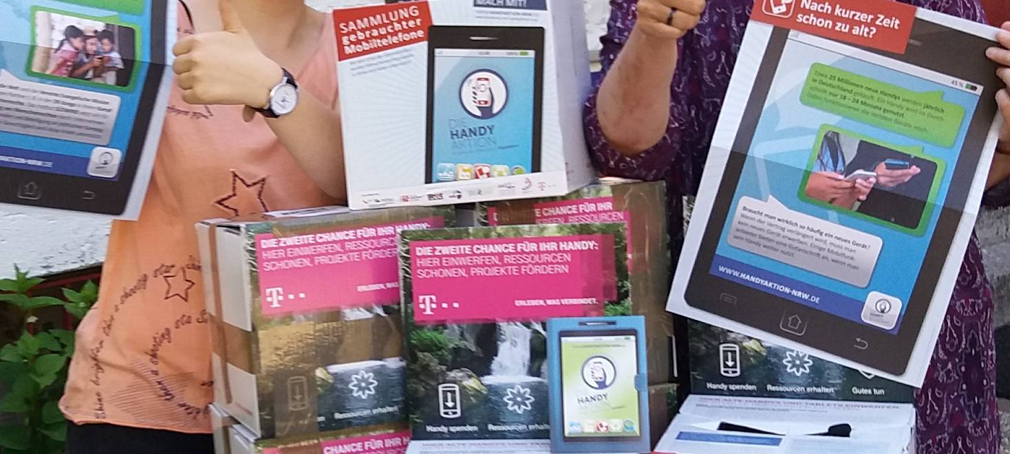 Althandys ins Allerwelthaus: Sammelaktion läuft durchschlagend gut