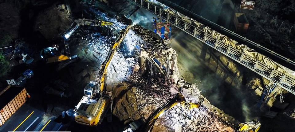 Alte Brücke ist Geschichte