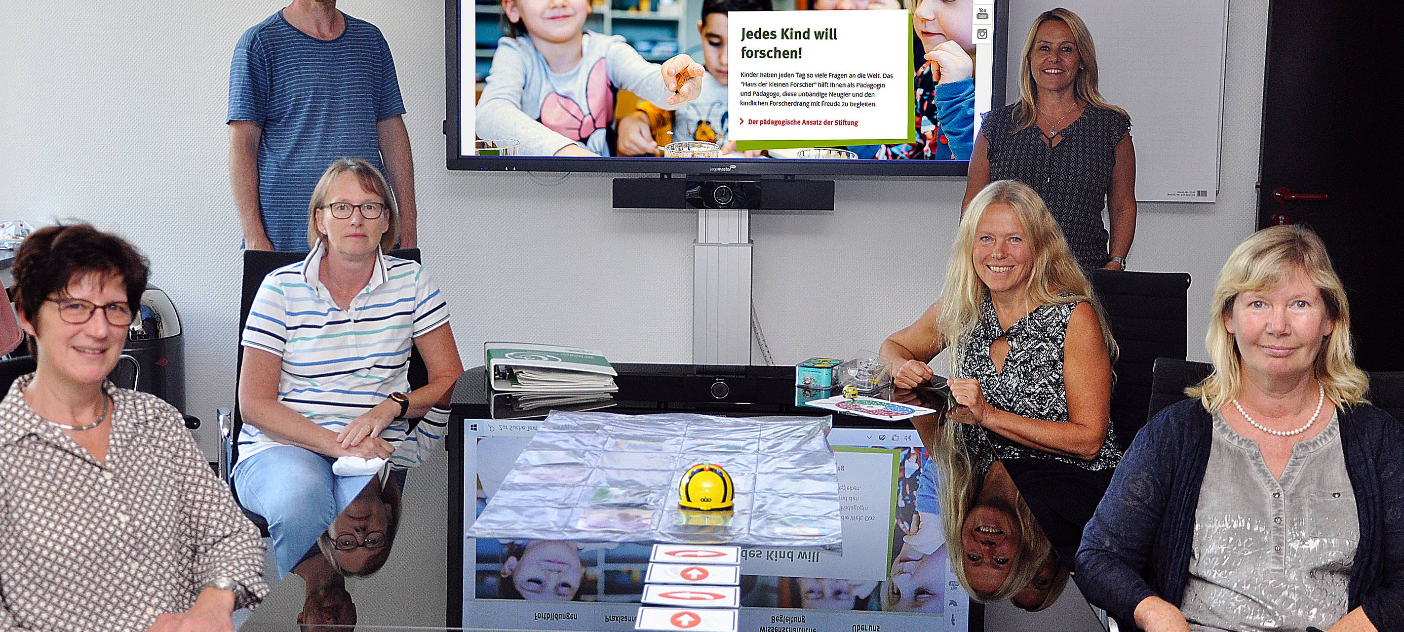 Haus der kleinen Forscher forscht wieder