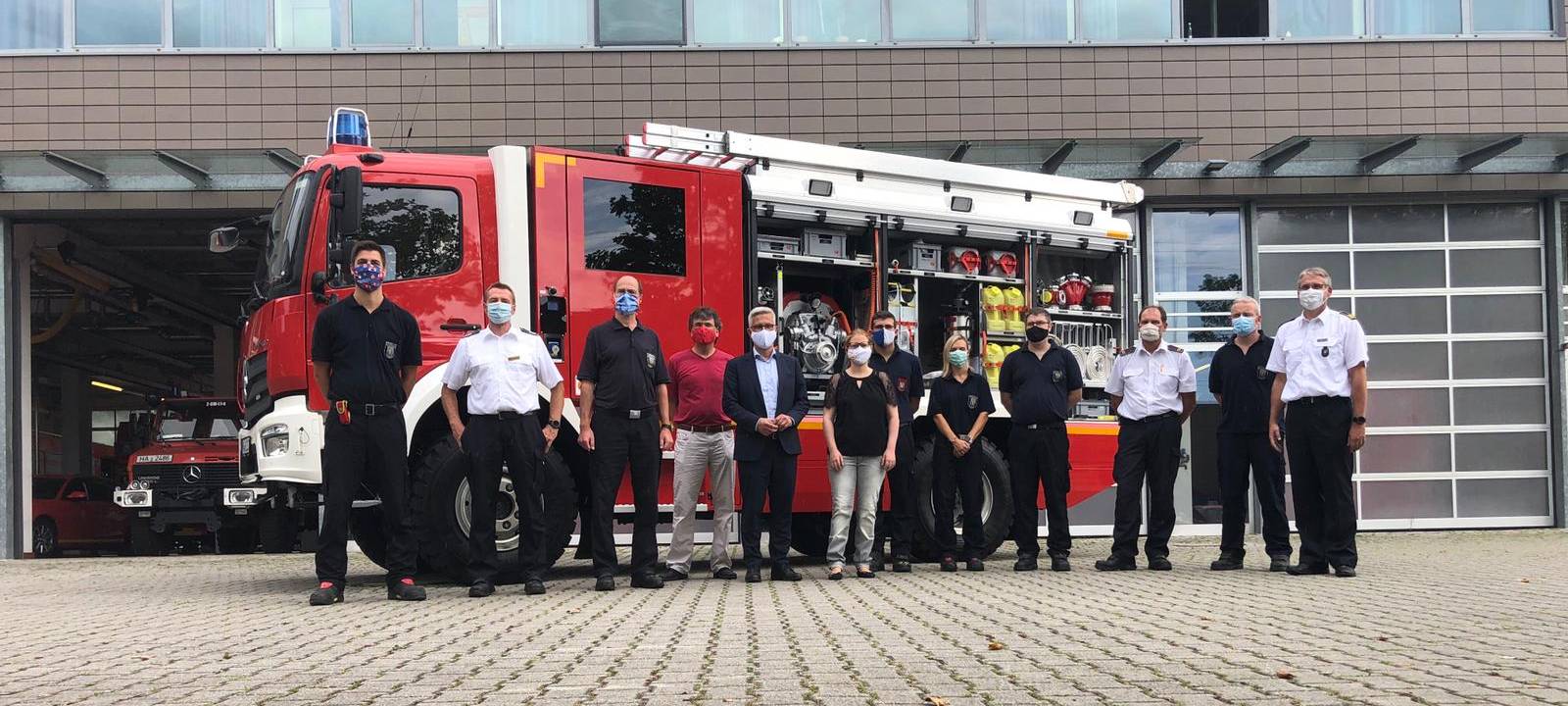 Neues Feuerwehrfahrzeug