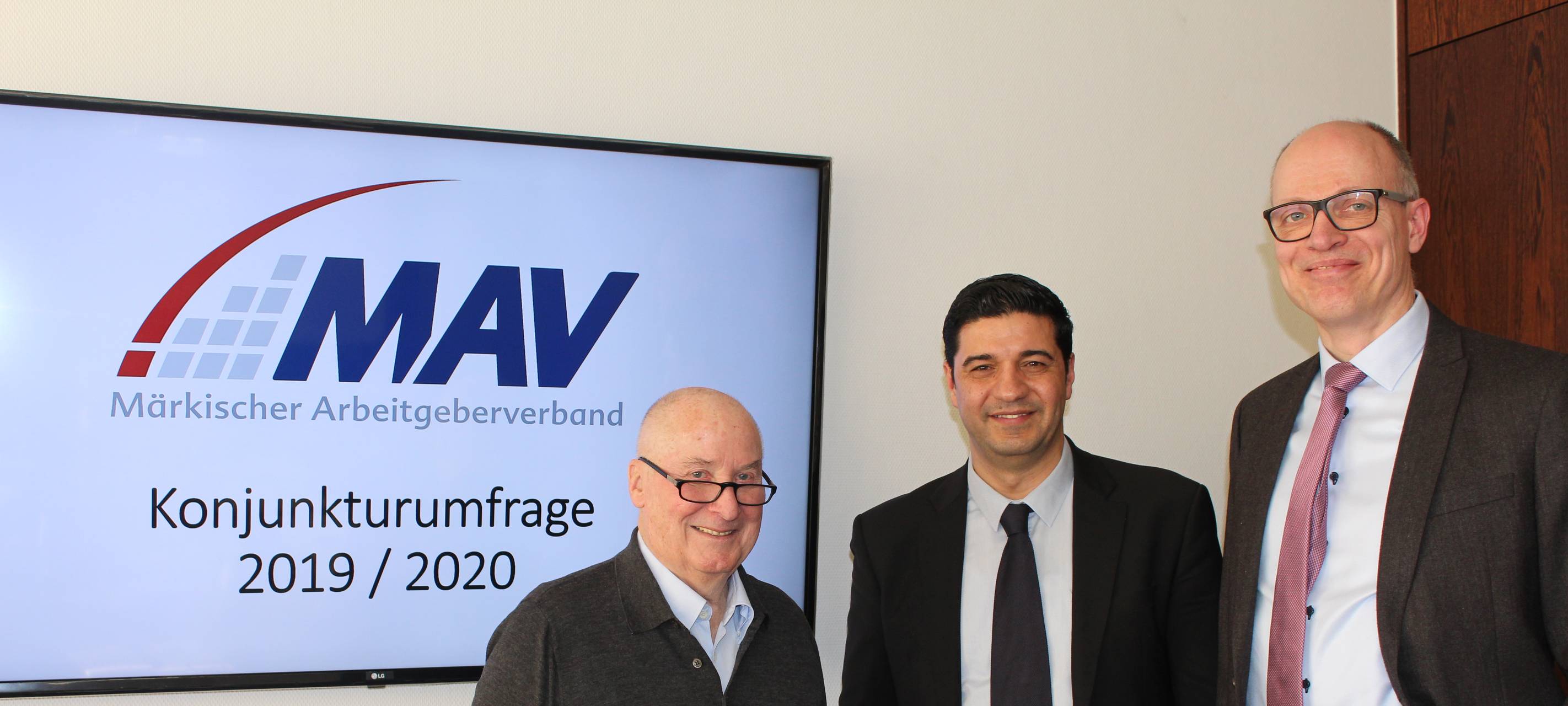 Arbeitgeber treffen sich