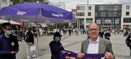 Der RVR auf dem Friedrich-Ebert-Platz