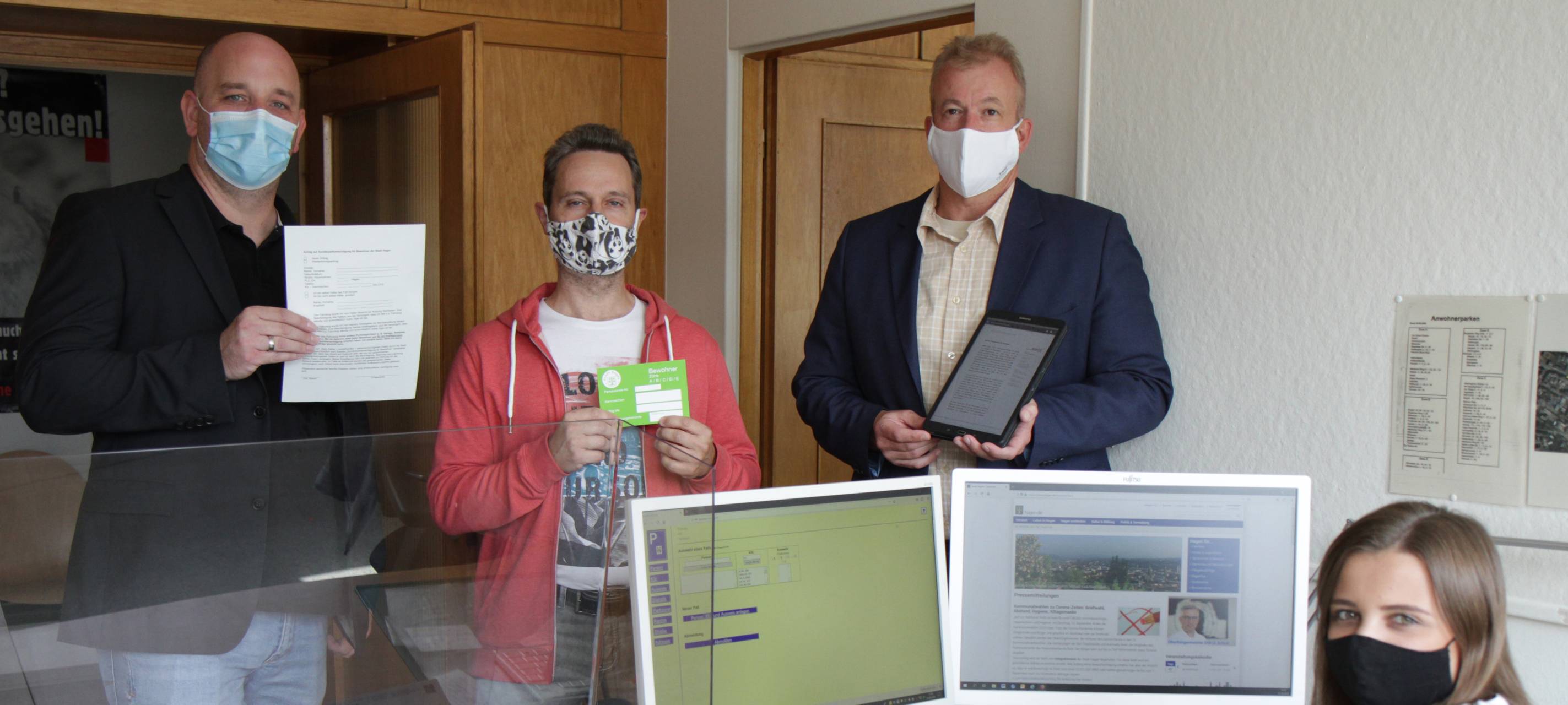 Parkausweis online beantragen