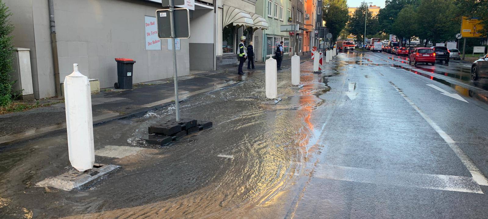Update: Wasserrohrbruch