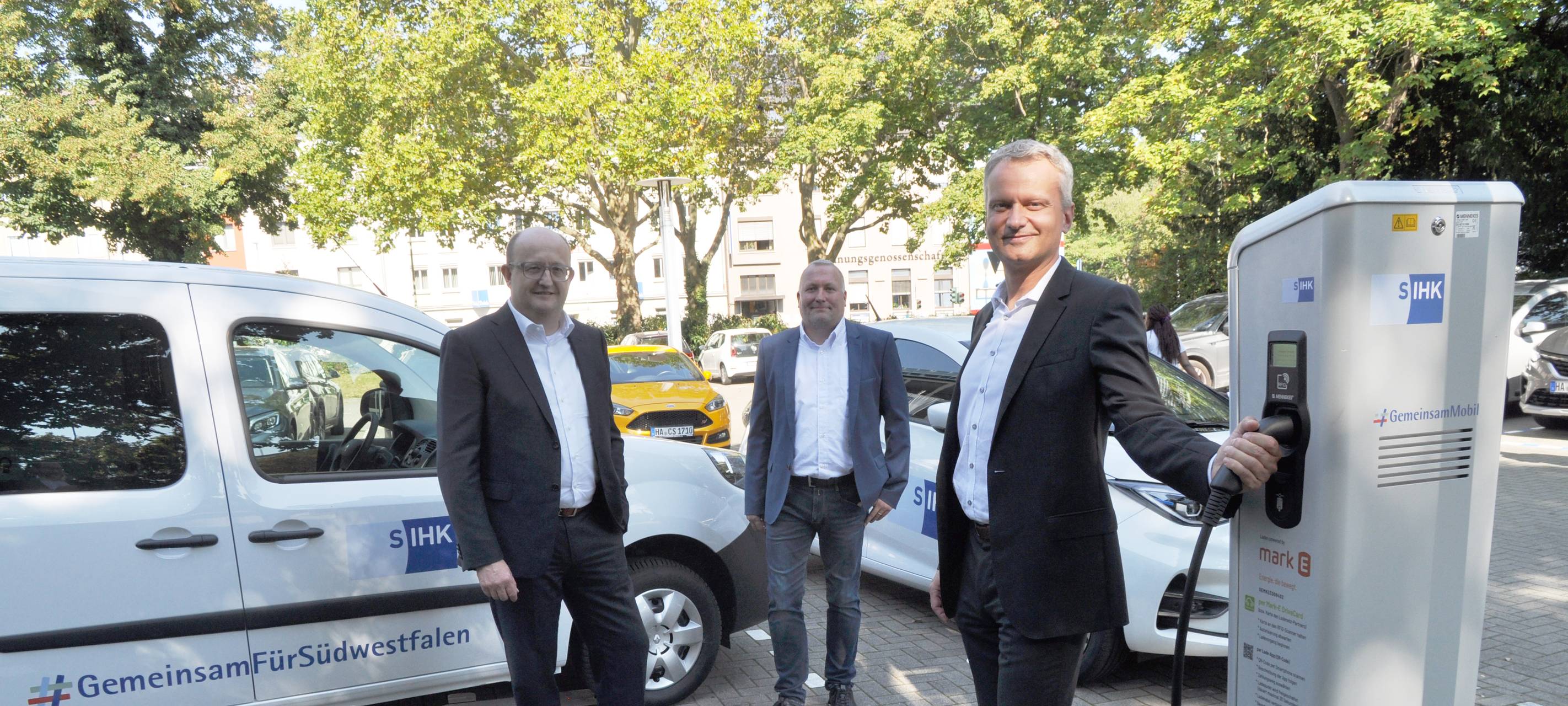 Ladesäule an der Kammer