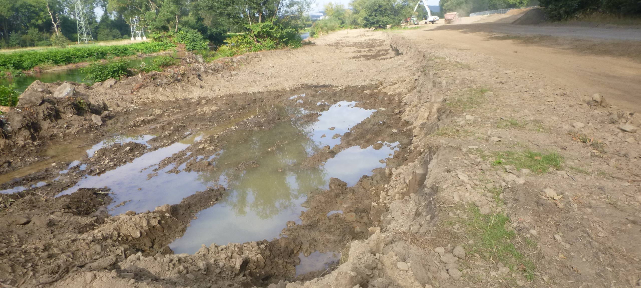 Neues Bett für die Lenne