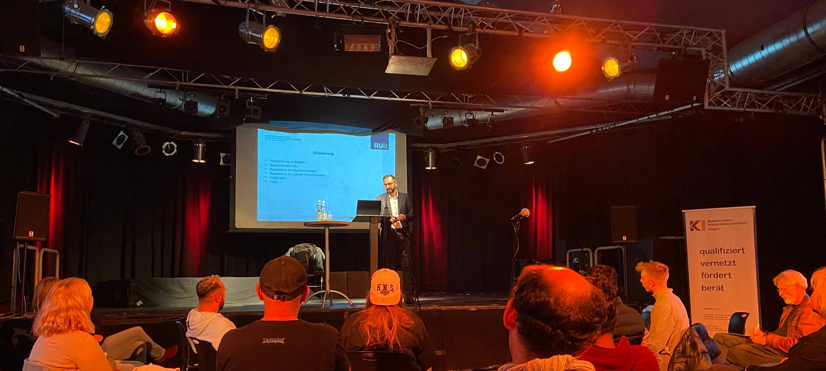 Vortrag über Rassismus im Kultopia