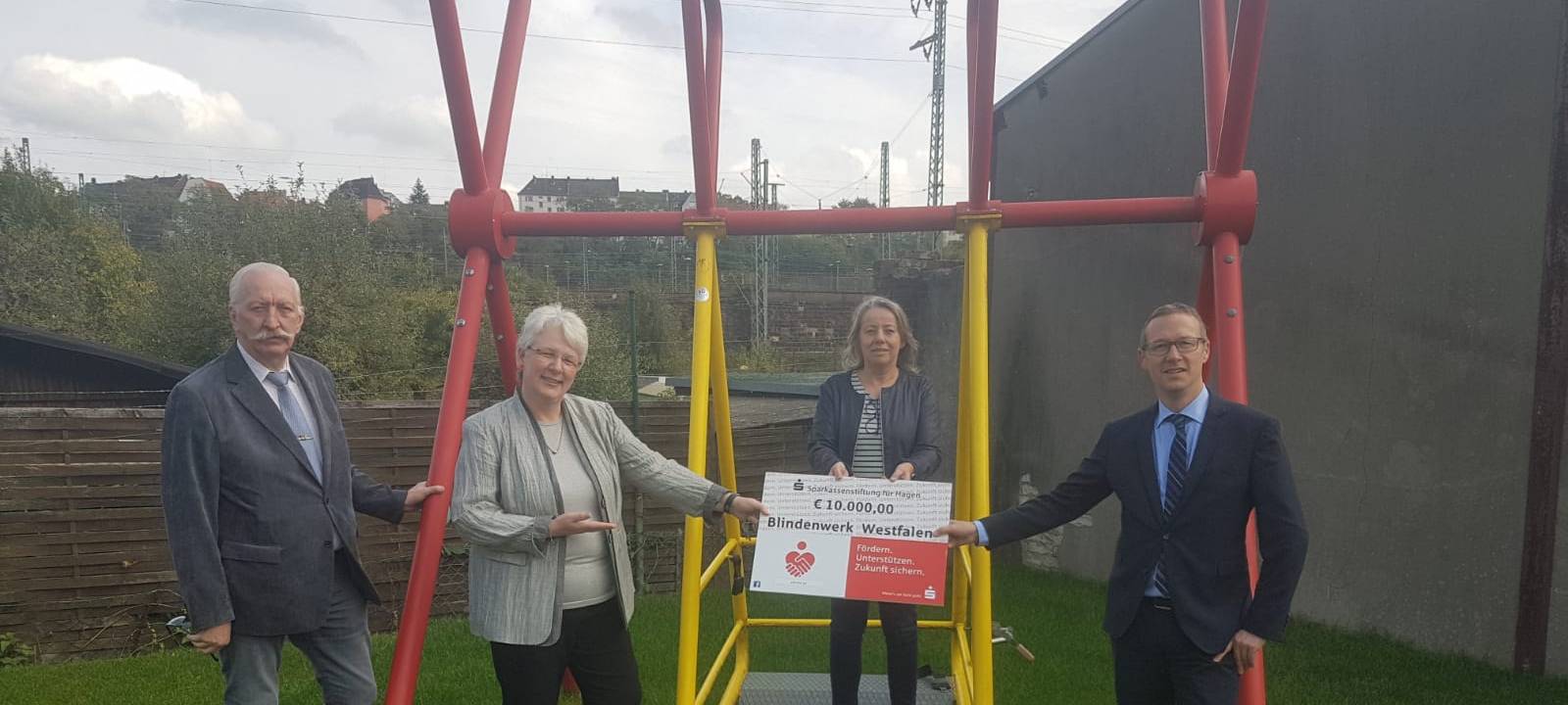 10.000 Euro für Blinde