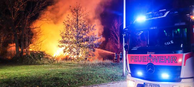 Feuer auf dem Tücking