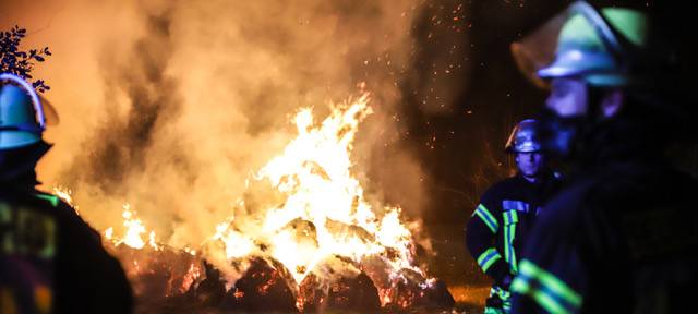 Feuer auf dem Tücking