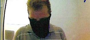 Fahdnungsfoto von Taschendieb