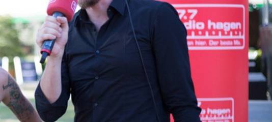 Überraschung für unseren Moderator