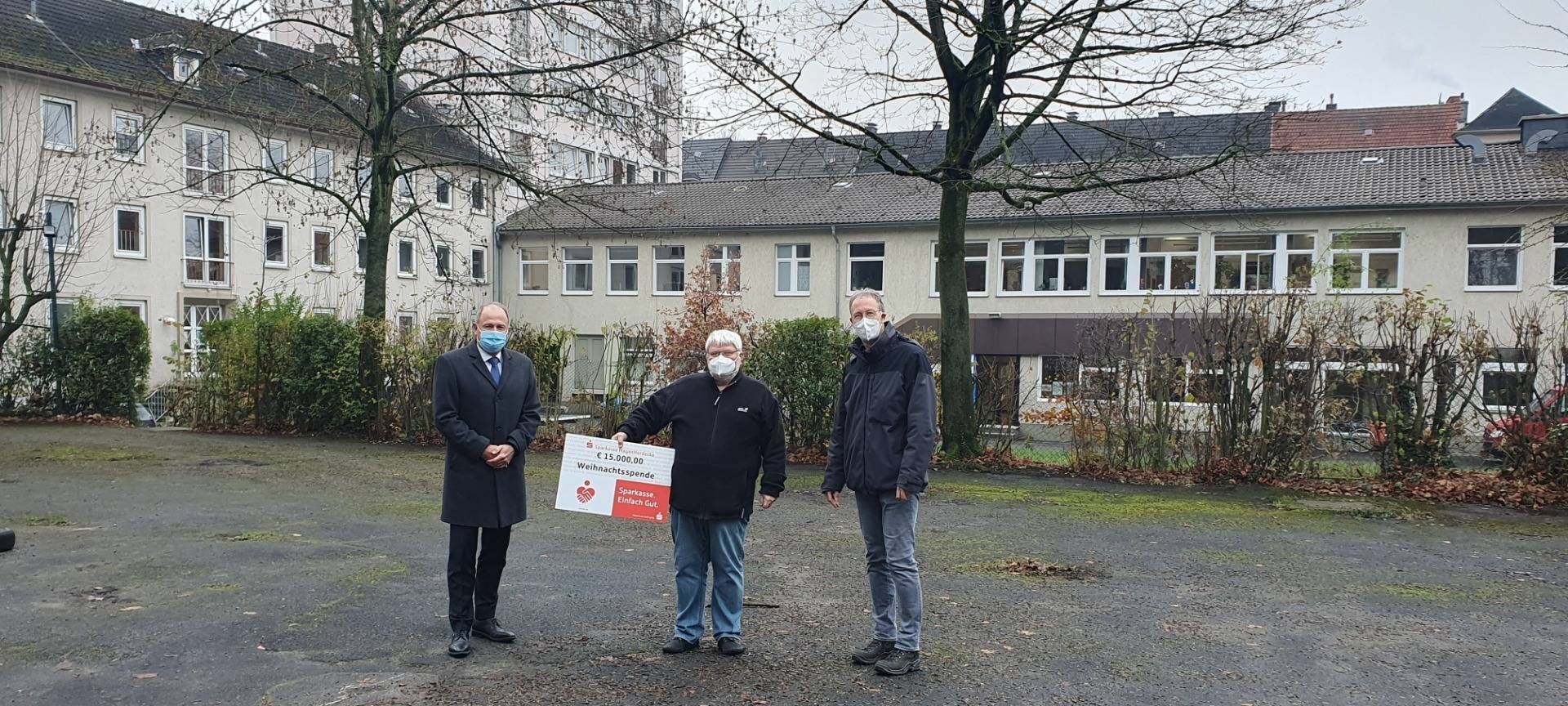 Spende der Sparkasse