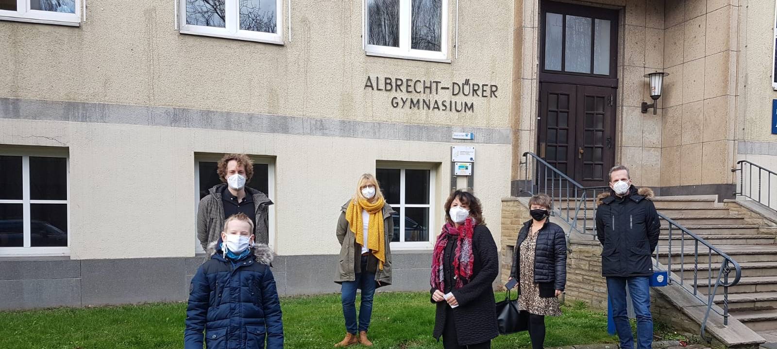 Schule wird zusammen Digital